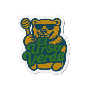EL Urso Verde - Honey Bear - Magnet